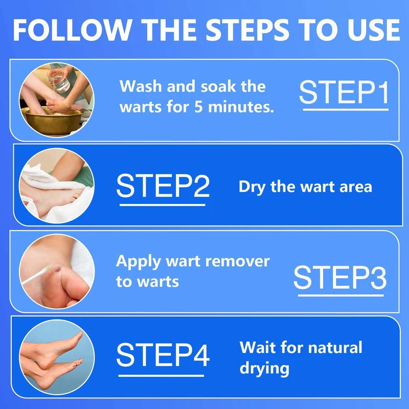 HEALMUSZ HEALMUSZ Plantar Warts Remover for Feet, Compound W Wart Remover, Natural Salicylic Acid Fast Acting, Common & Flat Wart Removal Liquid (NDC Code (s) : 84010-004-01)