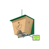 Best Bee Brothers Best Bee Brother Turbo Trap 2.0, Professional-Grade Carpenter Bee Trap for Outside with Bee Vault, Large Viewport & Spring-Loaded Door, 4.1 W x 4.8 H x 5.9 D (2 Pack)