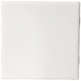 Daltile Semi Gloss 4-1/4 in. x 4-1/4 in. White Ceramic Bullnose Wall Tile