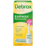 Debrox Ear Wax Removal Drops, Gentle Microfoam Ear Wax Remover, 0.5 Fl Oz