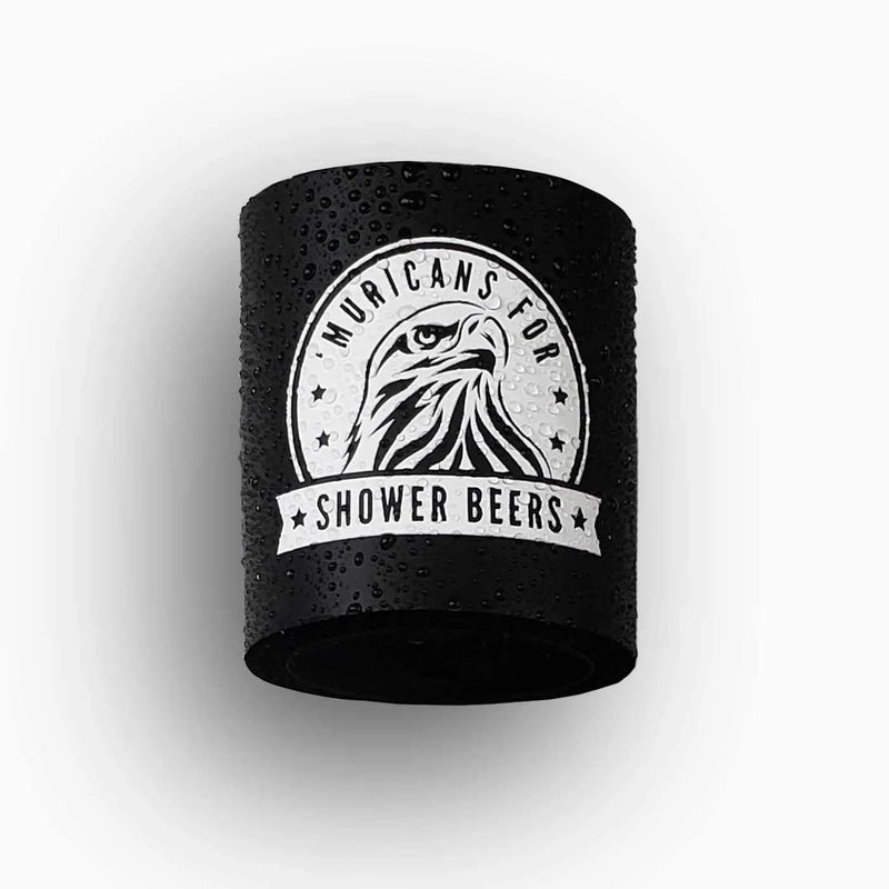 Muricans' for Shower Beers - Shower Beer Holder for in Shower Use, Keeps Beer Cold and Hands Free