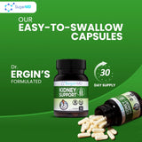 SugarMD Dr. Ergin's Kidney Support Formula 30 Capsules (30 Day Supply) - Kidney Supplements for Men & Women - Kidney Support Supplement for Healthy Kidney Function