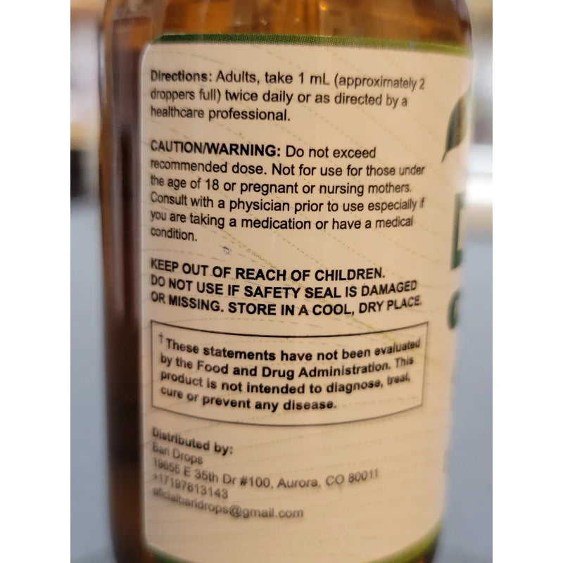 Bari Drops Premium Formula Diet Supplement