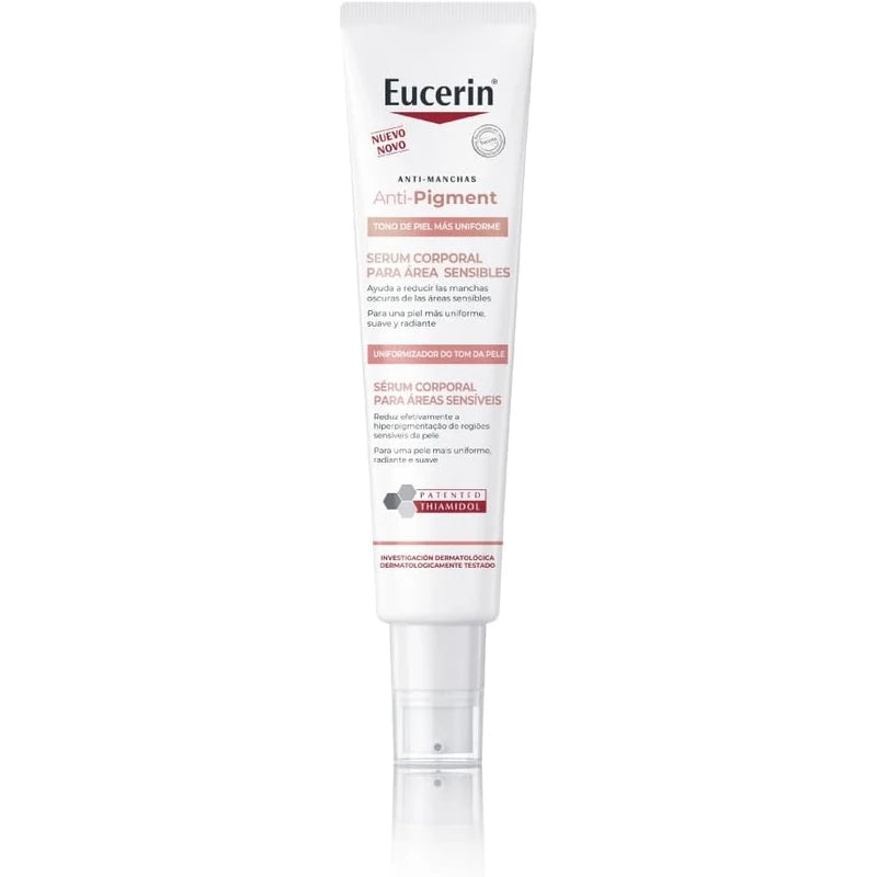 Eucerin Anti-Pigment Serum Corporal Para Áreas Sensibles (75ml) Suero Corporal, Unifica el Tono y Reduce Manchas