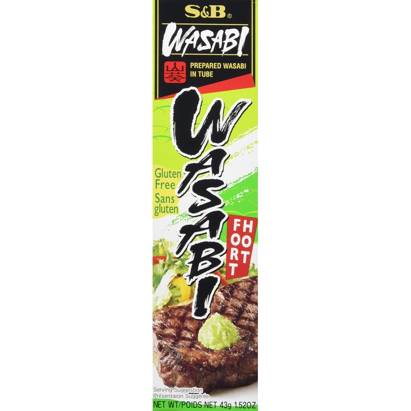 S&B Wasabi in Tube, 43-Gram