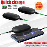 Hand Warmers Rechargeable, Electric Rechargeable Hand Warmer for Christmas Golf Hunting Camping Accessories