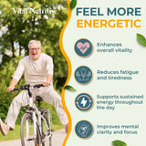 Vital Gut Health 4in1 Formula with Apple Cider Vinegar, Prebiotics & Probiotics, Digestive Enzymes for Strong Immunity Support and Complete Gut and Digestion Support