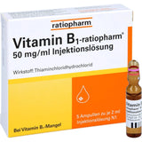 Vitamin B1-ratiopharm 50 mg/ml Injektionslösung, 5 pcs. Ampoules