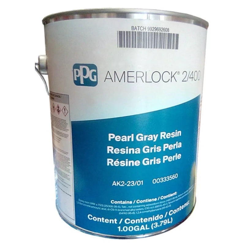 Amerlock (1 GALLON) AMERLOCK PPG 2/400 PEARL GRAY Resin Boat Paint ...