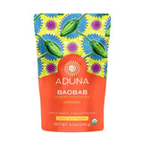 Aduna Organic Baobab Powder 275g Resealable and Recyclable Pack