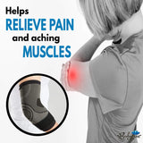 Elbow Support with Strap for Tendonitis, Tennis Elbow, Compression Sleeves, Golf Elbow Treatment, Pack of 2