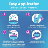 [HOT 2024 - COMBO 3 PACK] Denttach Thermoplastic Adhesive for hold of Dentures up to 7 Days without Glue with Updated Instructions - BLACK FRIDAY SALE 51% - Item Package Quantit: 1