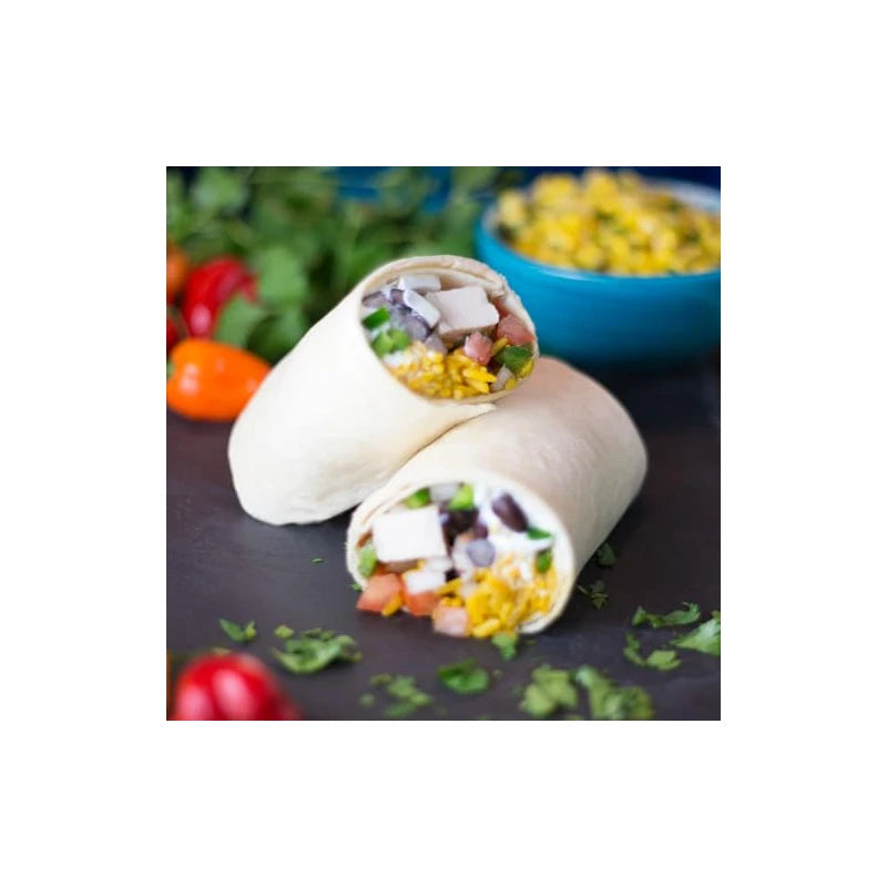 Toufayan Gluten Free Tortilla Wraps (Wholesale/Foodservice) | Premium Restaurant Style | 12" Diameter (6 Pack, 72 Wraps Total)