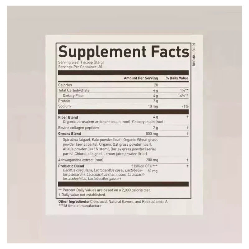 branded Chuck Norris Morning Kick Greens Powder PROBIOTIC Strawberry 30 SCOOP Supplement