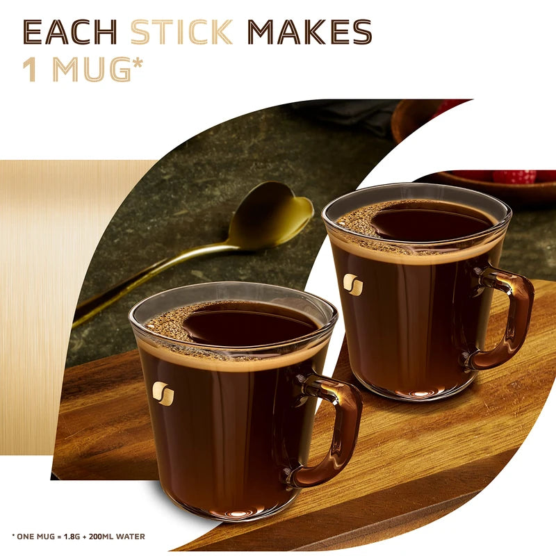 NESCAFE Gold Blend Decaf Instant Coffee Sachets - 200 x 1.8g Sticks