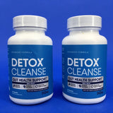 Detox Cleanse Gut Health Support 60 Capsules (Lot of 2)
