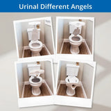 True Toilet End Urine Splatter Forever with the True Toilet - Size: Elongated Version