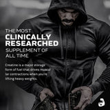 Creatine Monohydrate Powder MuscleTech Platinum Pure Micronized Muscle Recovery + Builder for Men & Women Workout Supplements Unflavored (80 Servings)