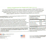 GSL Technology 3 Pack Sugar Balance Supplement for People with High Glucose 45 Tablets