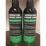 Premalube (2) 10oz Premalube Xtreme Green Synthetic Blend Grease lube spray aerosol NEW