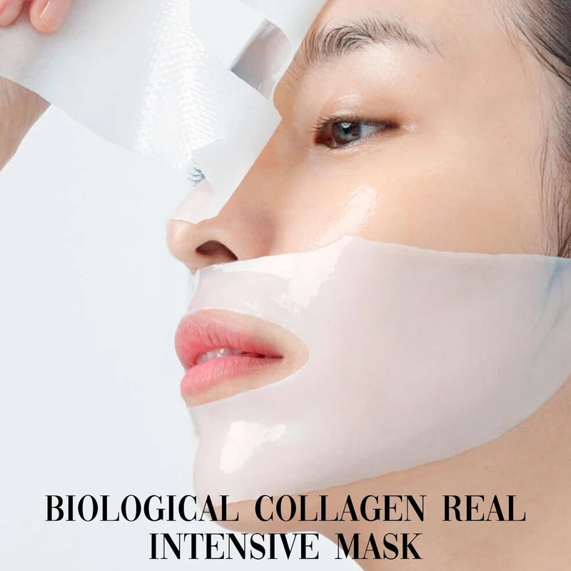 Skaind Collagen Glow Mask Overnight - HydraGlow Deep Face Mask, Bio-Collagen Mask, Hydrating Overnight Hydrogel Mask, Revitalize Your Skin with Low Molecular Weight Collagen Mask (1 box of 4 pieces)