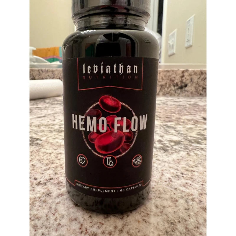 Leviathan Nutrition Leviathan Nutrition Hemo Flow | Supplement with Nattokinase for Nitric Oxide