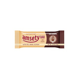 Amsety Nutrition Bar, Supports Liver Health, Includes Super 16 Vitamins, Low Sodium, Organic, Gluten-Free, 1.69oz (Value Pack (12 Bars), Dark Chocolate)