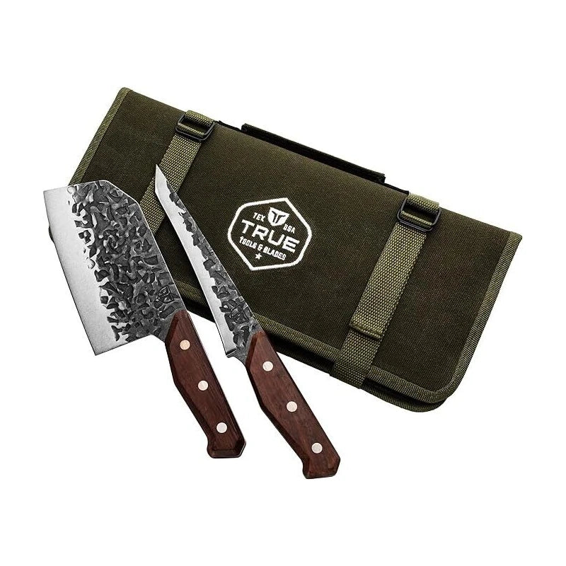 TRUE Primal Forge Knife Kit With Carrying Case | Butcher Knife Kit