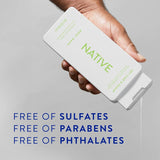 Native Body Wash Contains Naturally Derived Ingredients | For Women & Men, Sulfate, Paraben, & Dye Free Leaving Skin Soft and Hydrating |Key Lime & Sugar 18 oz - 2 Pk