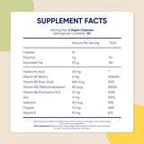 Moerie Hair Growth Supplement for Women & Men - Hair, Skin, and Nails Vitamins With Biotin, Q10 & Minerals - For Thicker, Fuller Hair & Hair Loss Treatment - Advanced Beadlet Delivery System - 120 Pills ( 60 Pills x 2 Bottles)