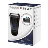 Remington Style Series F2 Foil Shaver, F2002AU, Dual Independent Flexing Foils, 40 Minutes Usage Time, 16 Hours Charge Time, Cordless & Rechargeable
