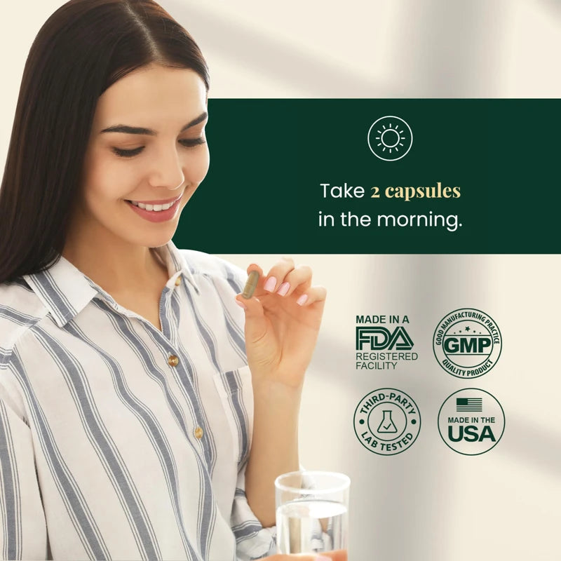 Law Of Nature Best Days Formula | Advanced 5-in-1 Gut Support for Bloating, Gas & Irregularity | Soil-Based Probiotics + Prebiotics, L-Glutamine, Aloe Vera & More | 60 Capsules