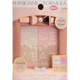 Physicians Formula Nude Wear Custom Glow Palette, Light, 0.24 Ounce