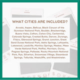 Reach International Outfitters Colorado Adventure Bucket List: 50 Scratch-Off Cards for Outdoor Activities, Tourist Attractions, and Road Trips - Perfect Travel Gift and Guide for Exploring