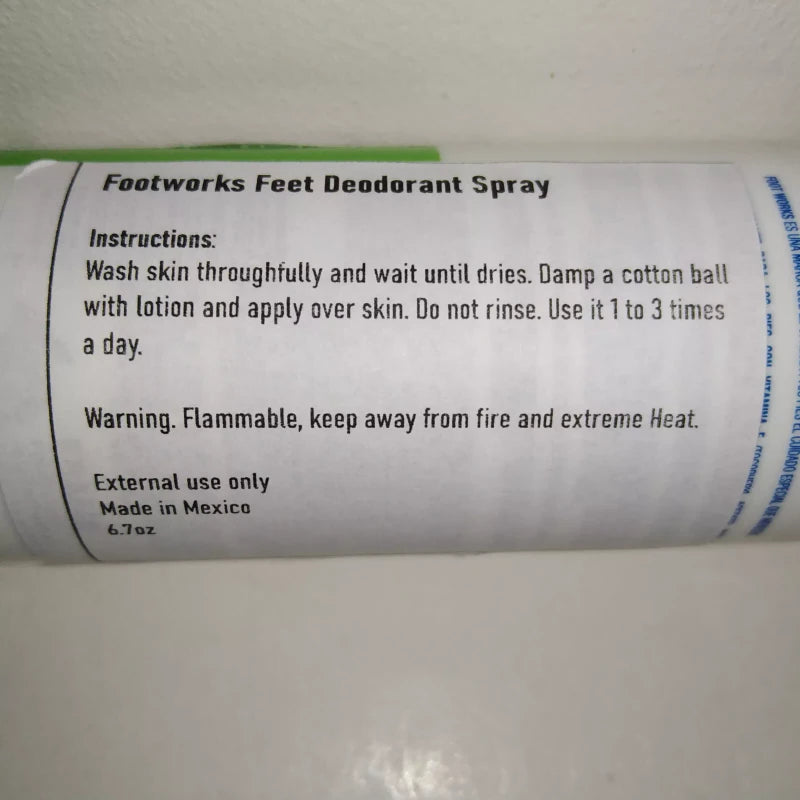 Avon 2 PACK Avon Foot Works Deodorising Foot And Shoe Spray With Vitamin E 6.7oz