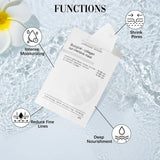 Skaind Collagen Glow Mask Overnight - HydraGlow Deep Face Mask, Bio-Collagen Mask, Hydrating Overnight Hydrogel Mask, Revitalize Your Skin with Low Molecular Weight Collagen Mask (1 box of 4 pieces)