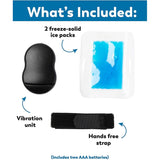 VibraCool: As Seen on Shark Tank Cold Stimulation for Alternative Pain Relief, Mechanical Stimulation – Cold Pad Device for Intense Pain Relief in The Foot (Plantar Fasciitis)