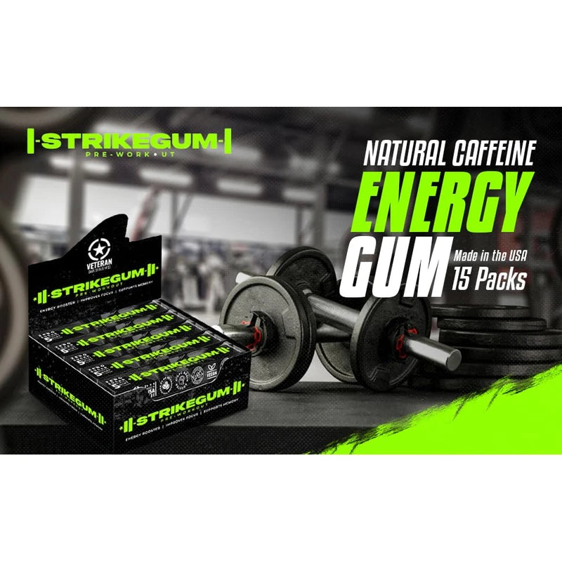 Strike Gum - Home page - Strike Premium Energy Gum | 1 Pack