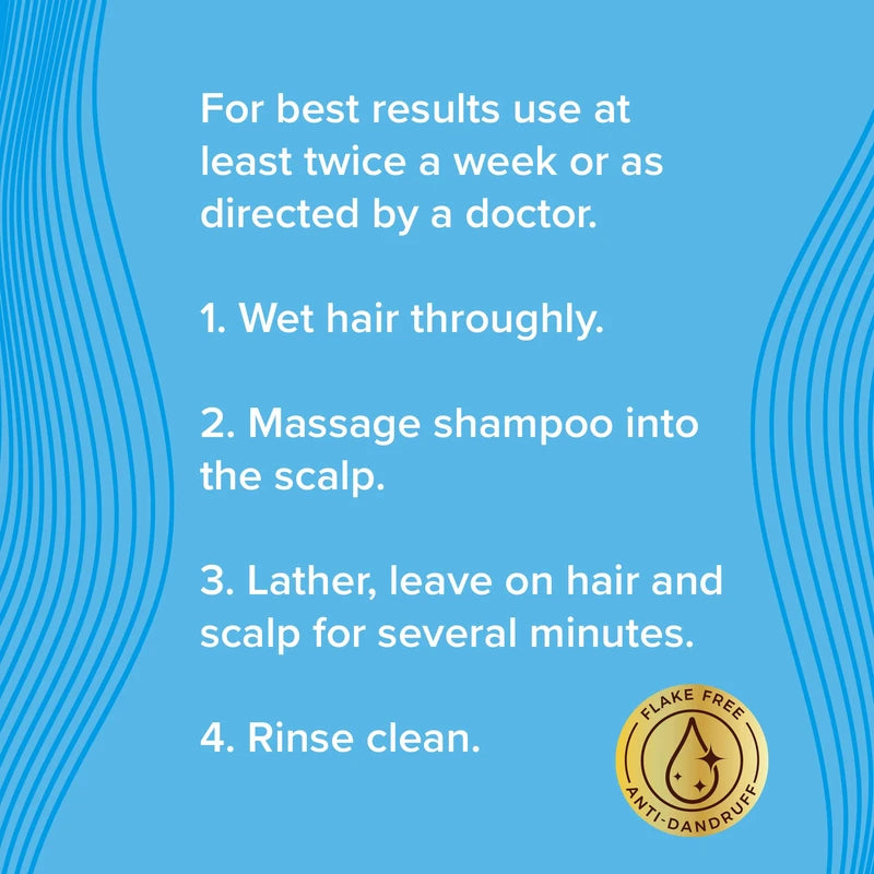 True+Real Therapeutic Plus Tar Gel Anti-Dandruff Shampoo Original Strength 0.5% Coal Tar, 16 Fl Oz, Pack of 2