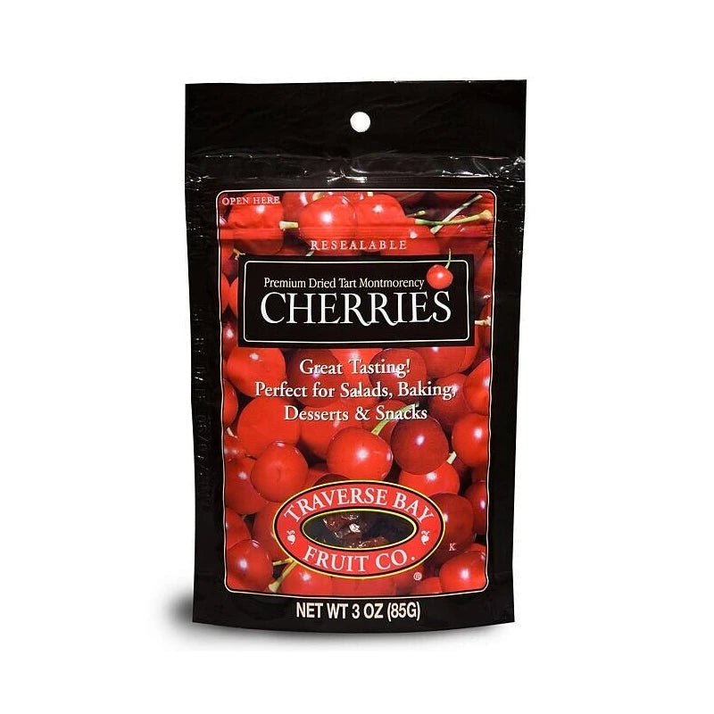 Traverse Bay Fruit Co. Premium Dried Tart Montmorency Cherries (3 oz., 12 ct.)