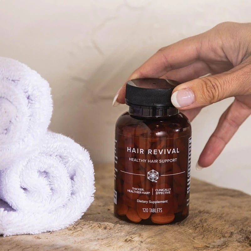 Isagenix Isagenix Hair Revival - Clinically Effective for Thicker, Healthier Hair - 1 Bottle - 120 ct Tablets