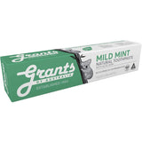 5 Pack of Grants Of Australia Toothpaste Mild Mint 110g