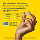 Ritual Ritual Multivitamin for Women 50+, Menopause Supplements with Vitamin D3, K2 and Magnesium for Bone Support*, Omega-3 DHA, Vitamin B12, Non-GMO, Mint Essenced, 30 Day Supply, 60 Vegan Capsules
