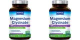 2 Pack Innate Vitality Magnesium Glycinate 500mg | 70mg Elemental Magnesium Supplement- High Absorption, Non Buffered, Non-GMO & No Gluten - Nerve, Muscle, Bone Health - 120 Vegan Capsules Magnesio