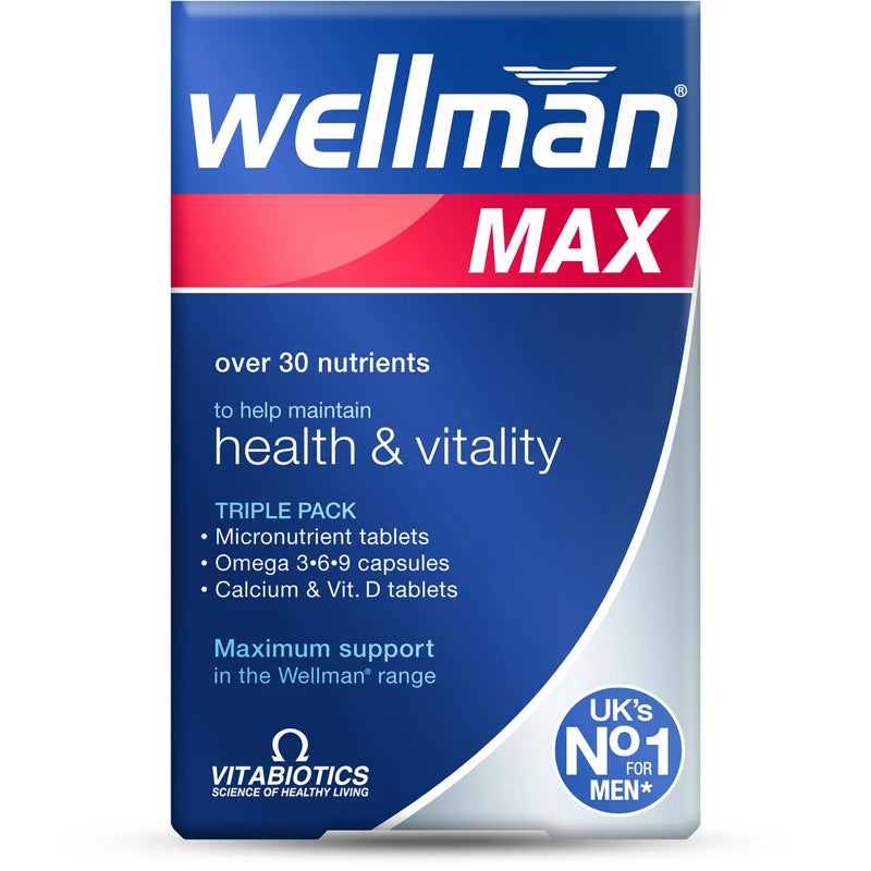 Wellman Wellman Max Capsules - Pack of 84