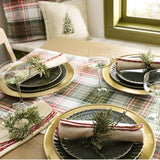 Magnolia Hearth & Hand Magnolia Faux Cypress Napkin Rings Christmas Set Of Four (4)