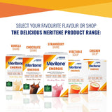 Meritene Energis Strawberry Shake | 30g Shake Powder Sachets, Pack of 15 | Nutritional Shake Mix with Proteins and Vitamins