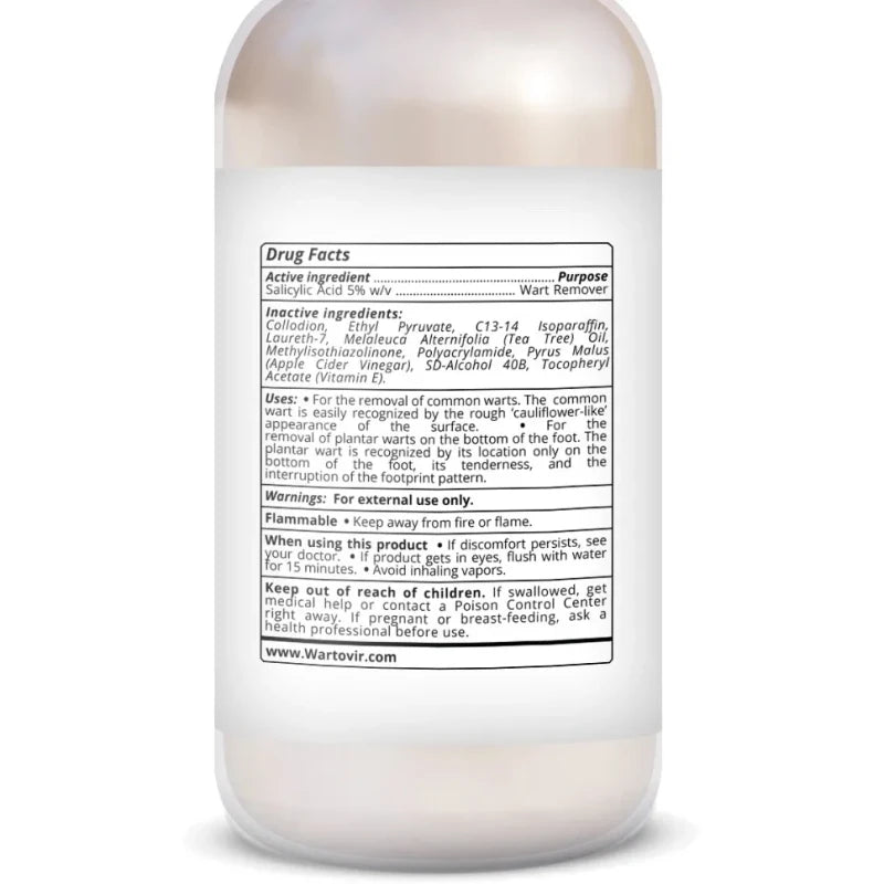 Wartovir Wart Remover - Fast, Safe & Effective on all Warts - Maximum Strength