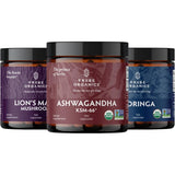 Warrior Trio - KSM-66 Ashwagandha - Moringa - Lions Mane