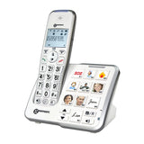 Geemarc AMPLIDECT 295 PHOTO cordless seniors phone answering machine, Foto-Tasten Beleuchtetes D